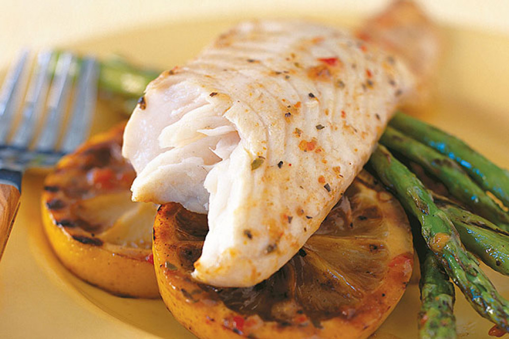 Pescado asado