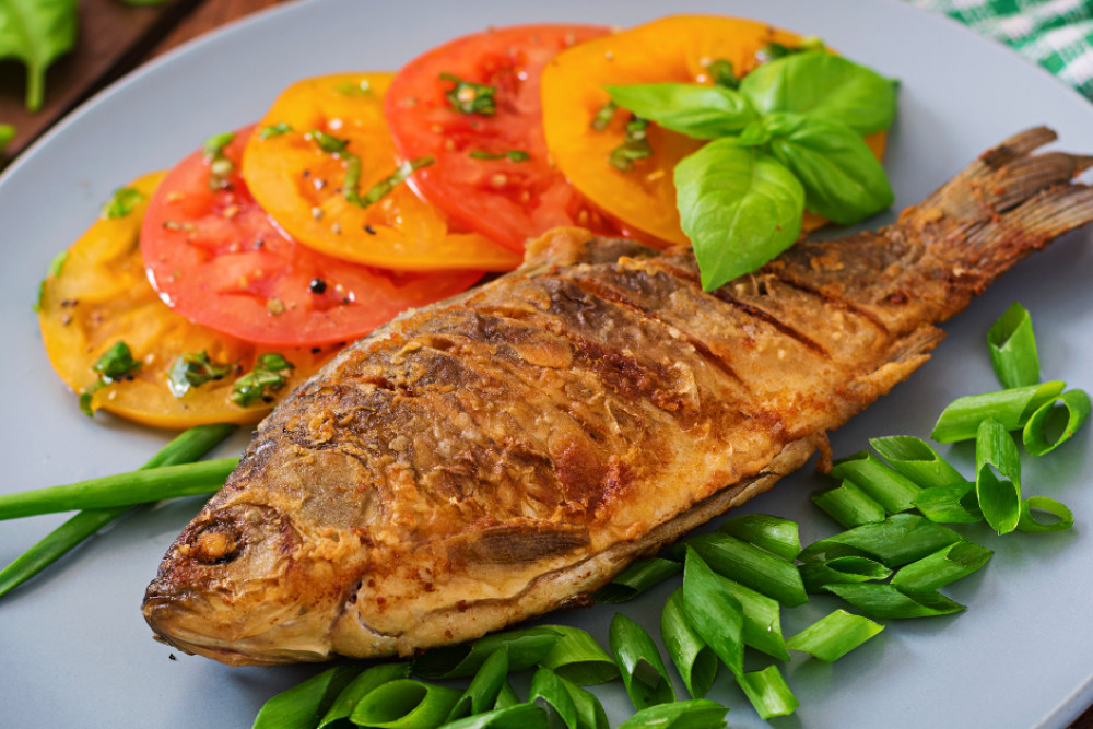 Pescado frito