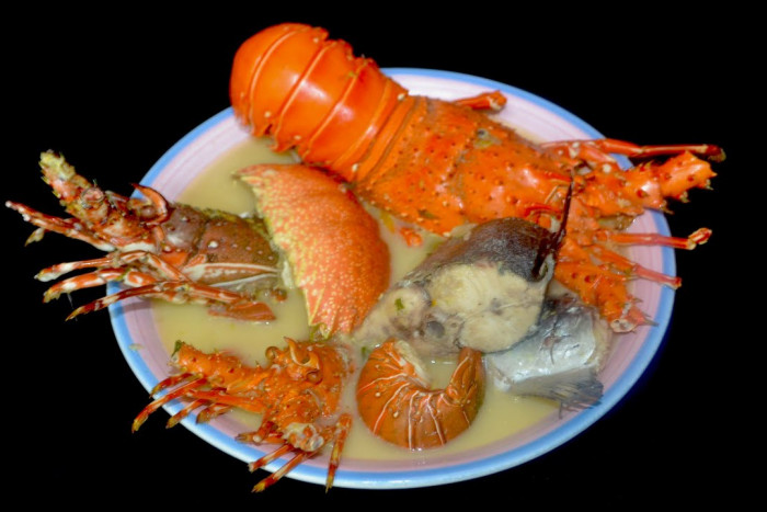Sopa de langosta